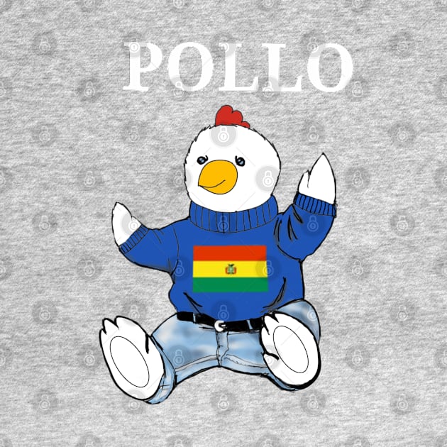 Pollo bear de Bolivia by Duendo Design